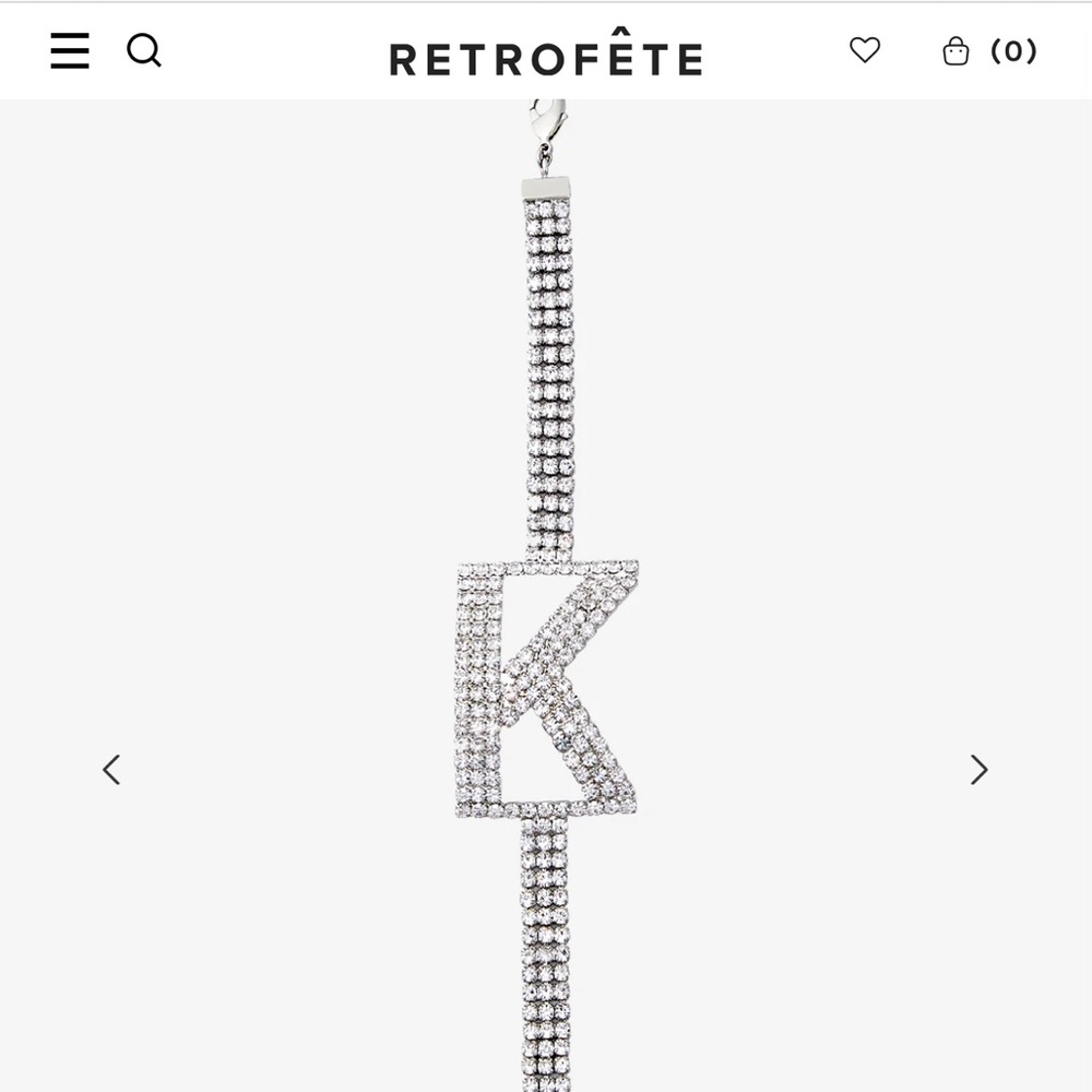 Retrofete “K” bracelet